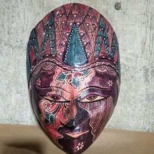 VINTAGE Hand Carved Mask
